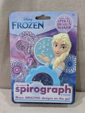 New Disney Frozen Elsa Spirograph Cyclex by Hasbro keychain arts crafts princess